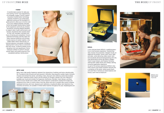 Betsy Jane featured in Country Magazine February Edition